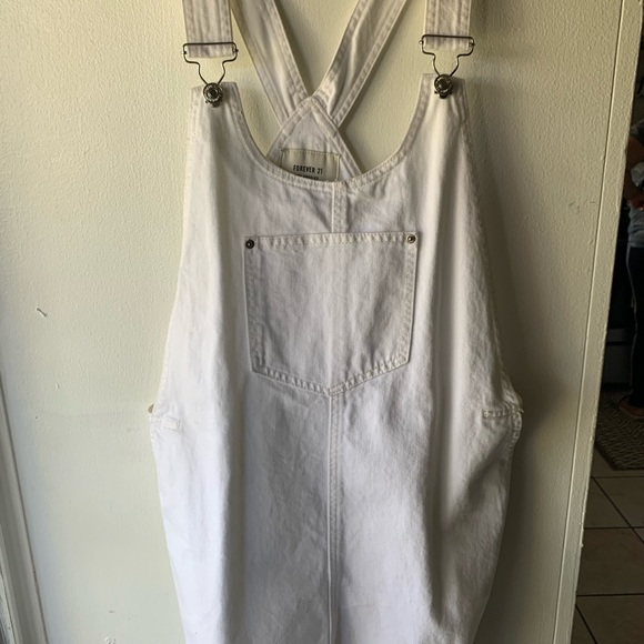 Forever 21 Other - White overall dress
